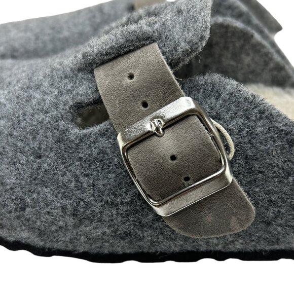 Bio-Gold Felt Slip-On Mules Clogs NWT (11) - Picture 9 of 16